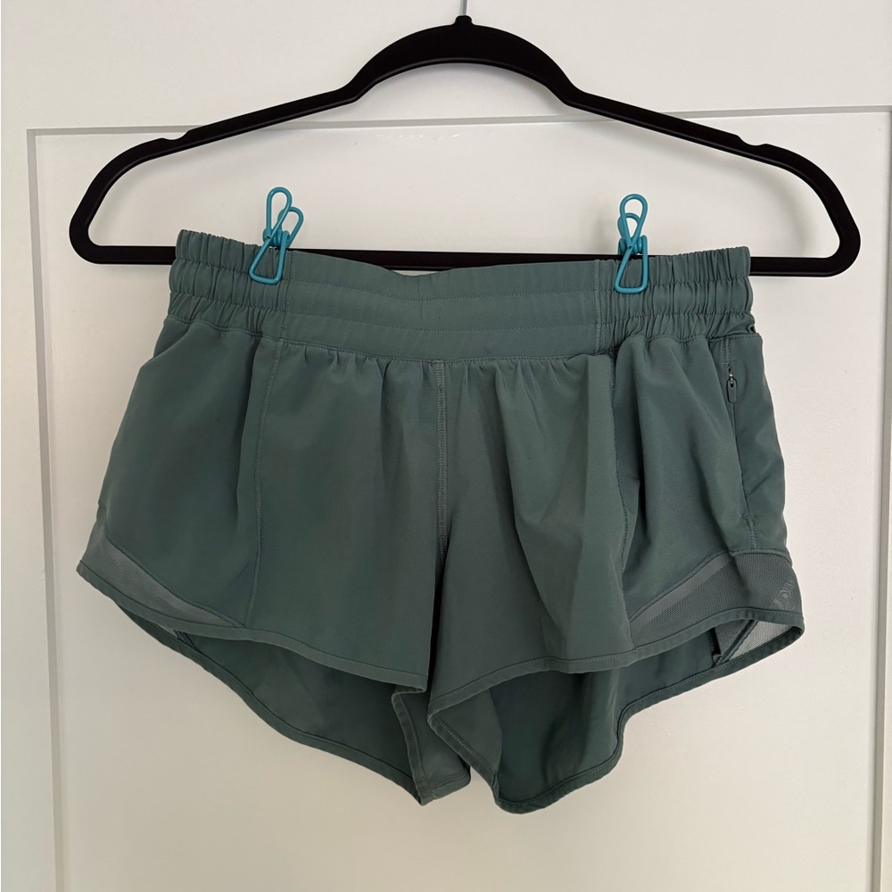 Lululemon Hotty Hot Short Low Rise 2.5” - Tidewater Teal Color